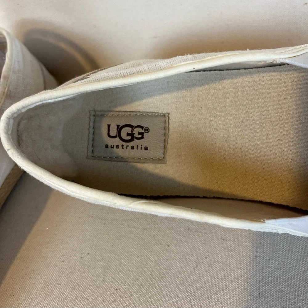 UGG‎ Cream Slip-On Espadrilles